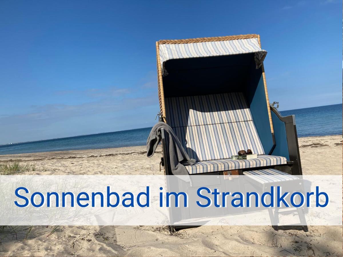Boeltser Hus Ferienwohnungen Mit Strandkorb Und Kamin 10 Gehminuten Zum Kurtaxefreien Sandstrand Kraksdorf Luaran gambar